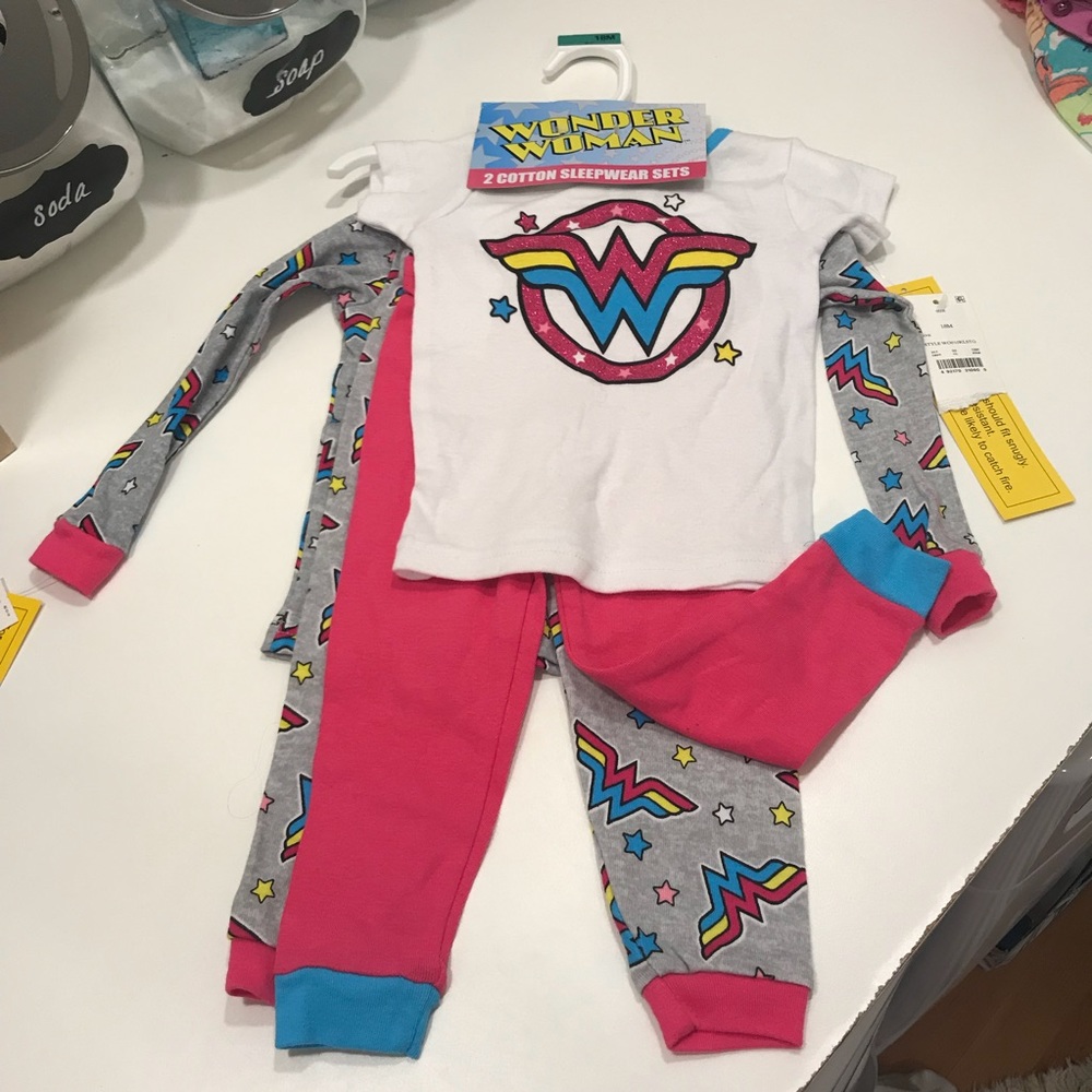 Wonder Woman Super Hero pajama set 18MO